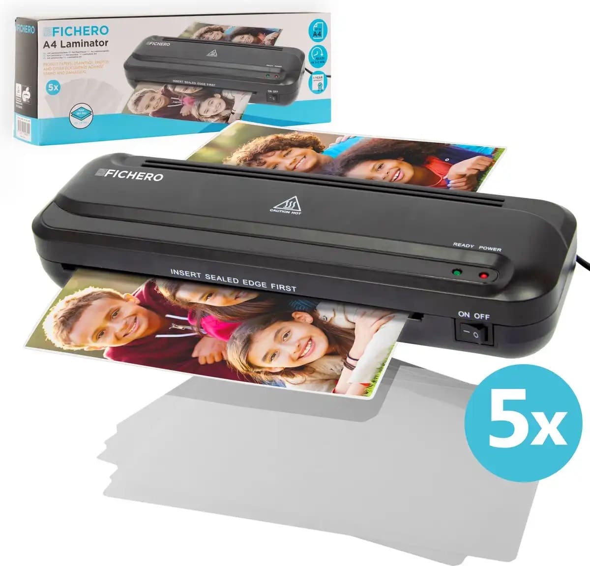 Fichero A4 Lamineerapparaat