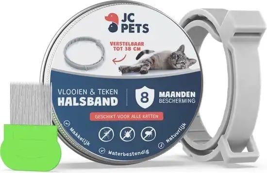 JC Pets Teken-en Vlooienband