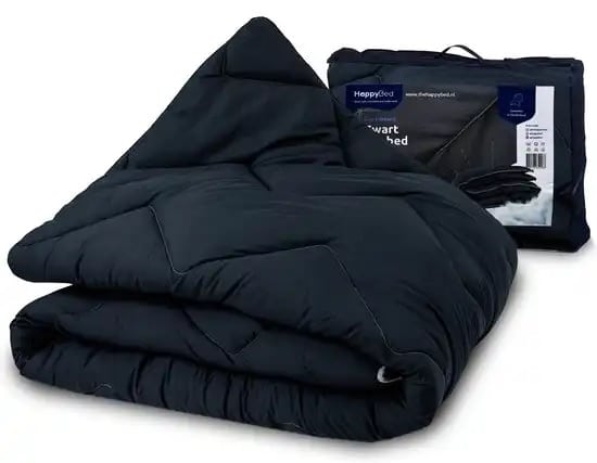 HappyBed Zwart Dekbed