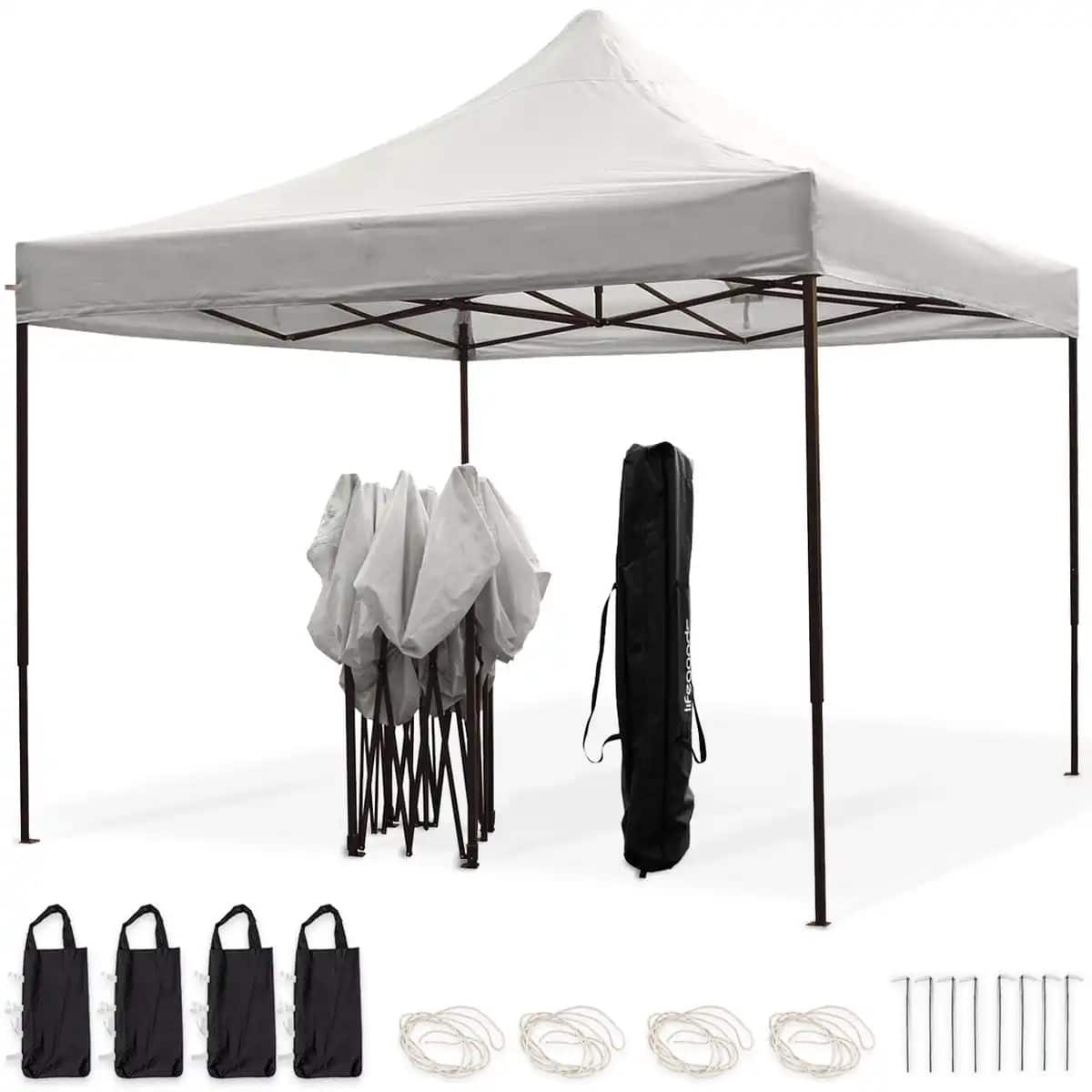 LifeGoods Partytent 3x3 Draagtas Met Wieltjes