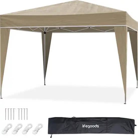 LifeGoods Partytent Easy Up 3x3