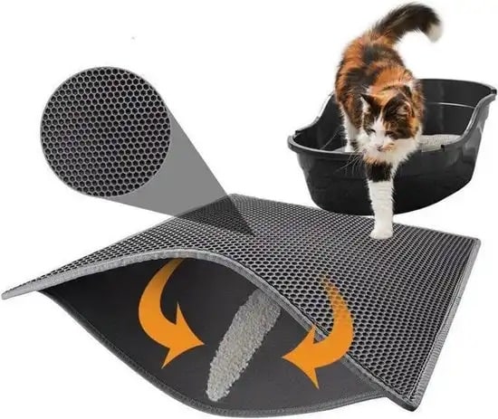 Grit Opvanger Kattenbakmat