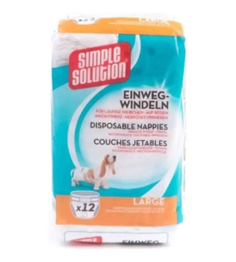 Simple Solution Wegwerp Honden Luier