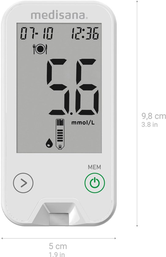 Medisana Meditouch2 Glucosemeter