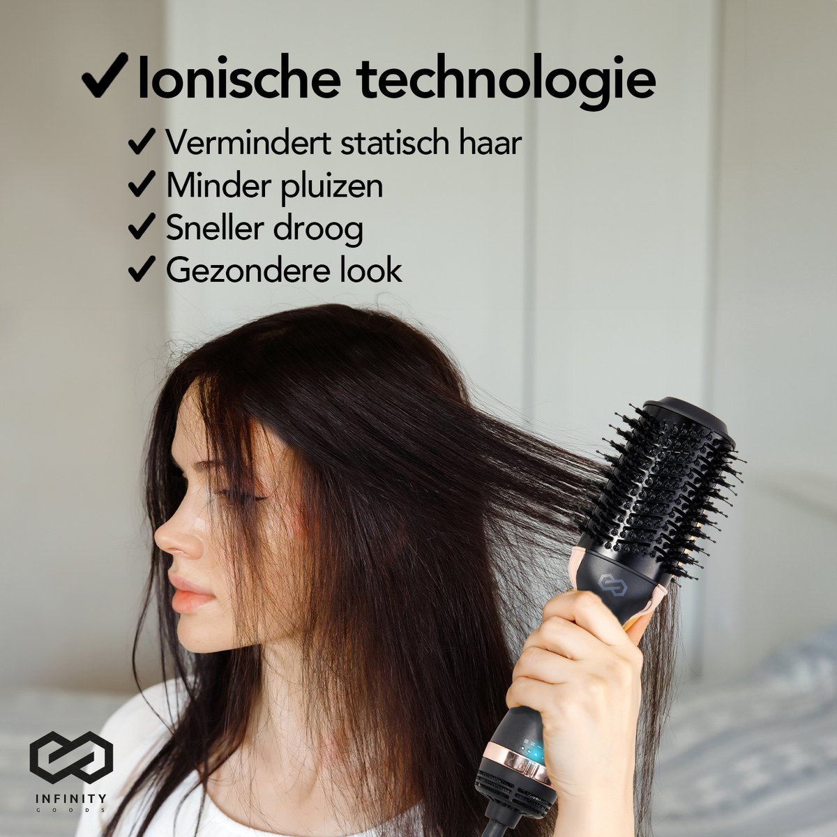 Infinity Goods 4-in-1 föhnborstel