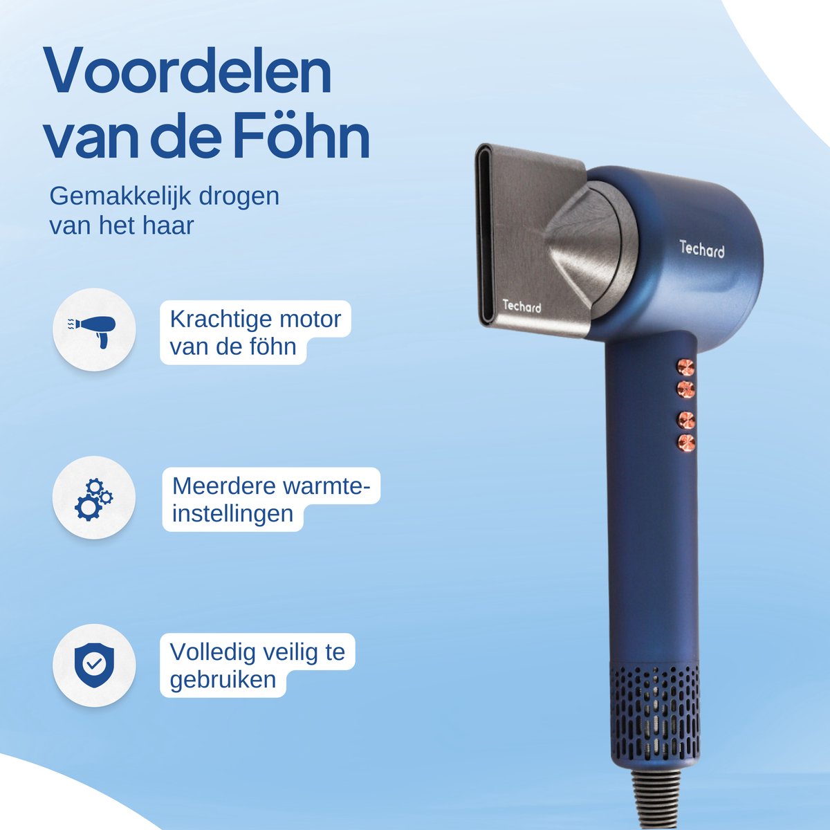 Techard Ionische Haardroger