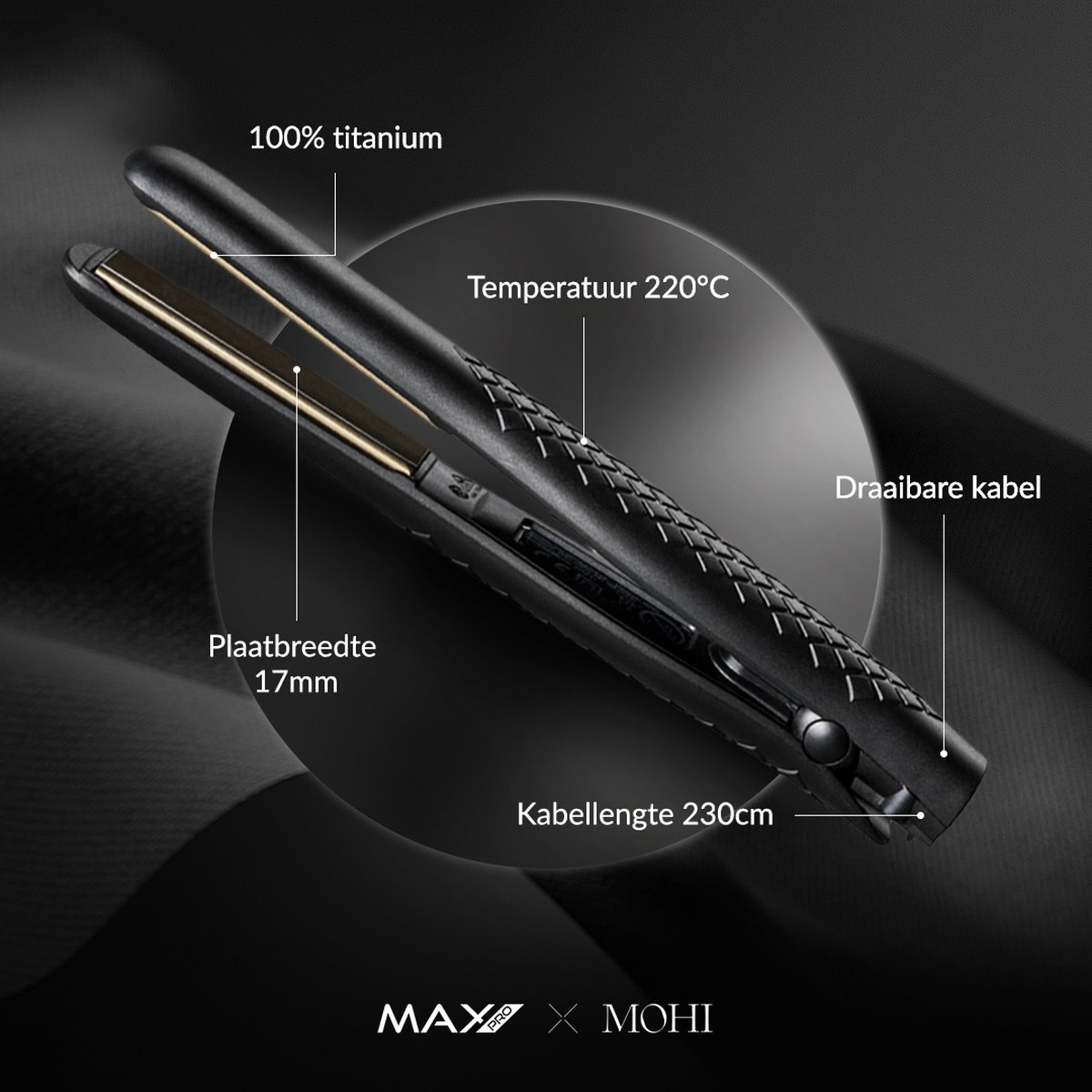 Max Pro XS Mini stijltang