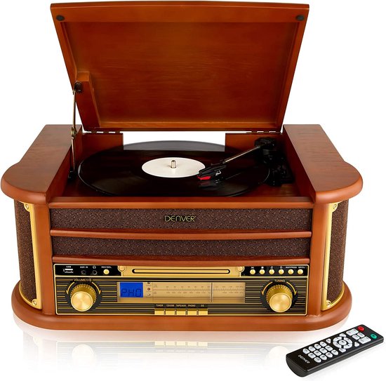 Denver MCR50 Retro Platenspeler