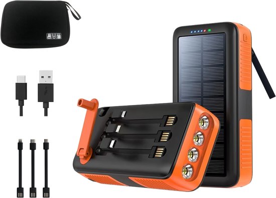 Journeyz Solar Powerbank 30000 mAh