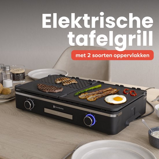 KitchenBrothers Plancha 2-Zone