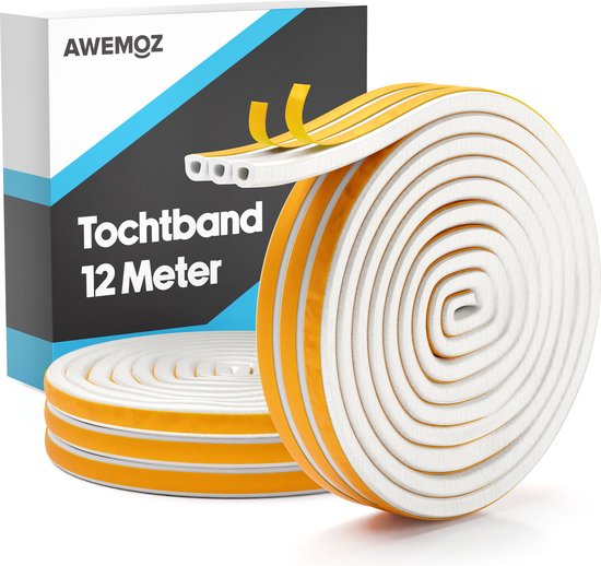 AWEMOZ Foam Tochtband 12 meter