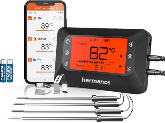 Hermanos BBQ Thermometer