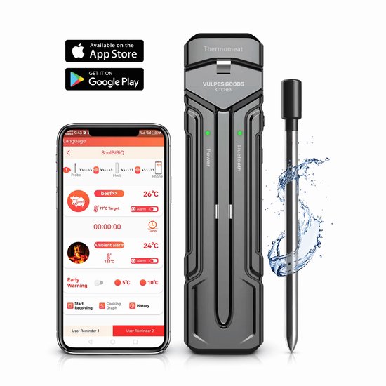 Vulpes Goods Kitchen Vleesthermometer