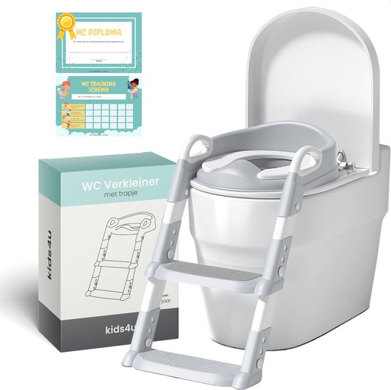 Kids4u WC Verkleiner met Trapje
